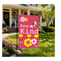 Bee Kind Flag Pink