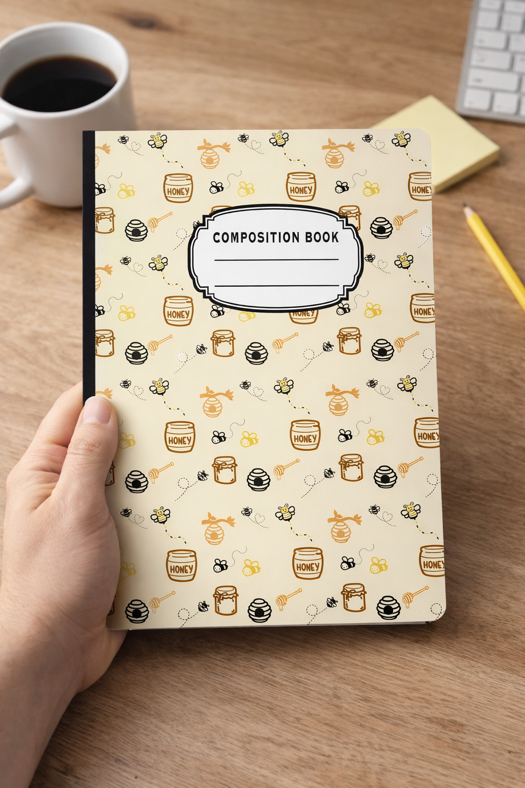 Honey Bee Composition Notebook