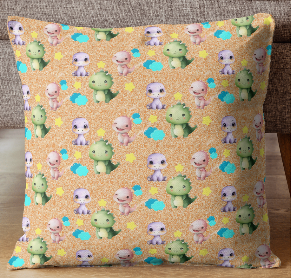 ADORABLE BABY DINOSAUR, Seamless Pattern, PNG, Backgrounds, Printable Digital Paper, POD (Copy)